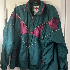 Active frontier windbreaker jacket.